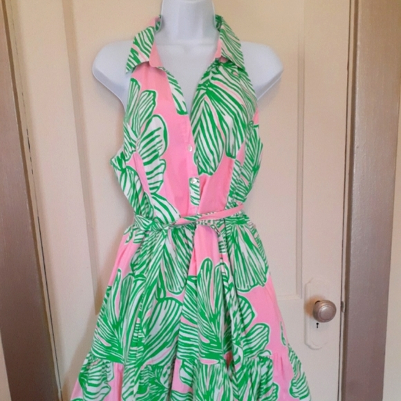 Lilly Pulitzer Trisha Shirt Dress Size 10 - Picture 1 of 4